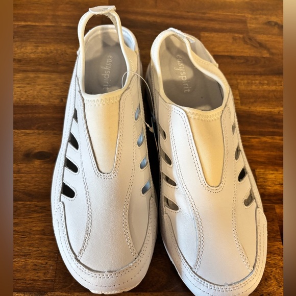 Easy Spirit Women’s White Slingback Sneaker - Size 10 - NWT - Picture 2 of 5
